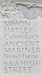 Ancient Mariners House plaque Ancient Mariners House plaque